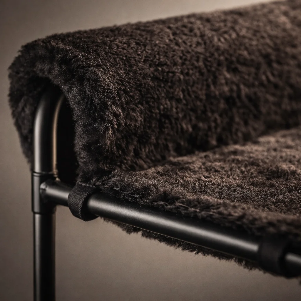 Luxury Radiator Cat Heat Bed Hammock - detail view